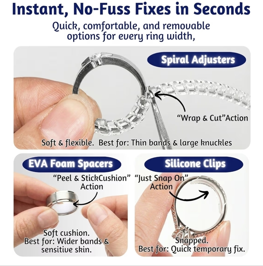 Ring Sizer Kit for Loose Rings - Picture 4 of 7